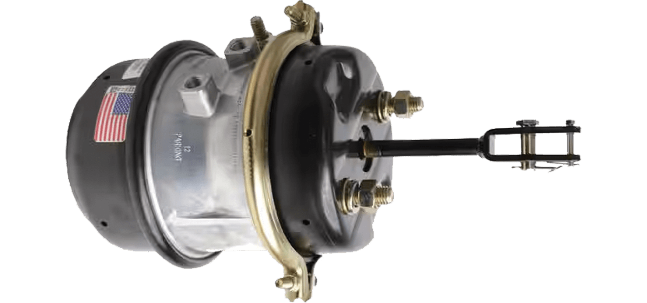 30/30 Long Stroke Brake Chamber w/ Clevis