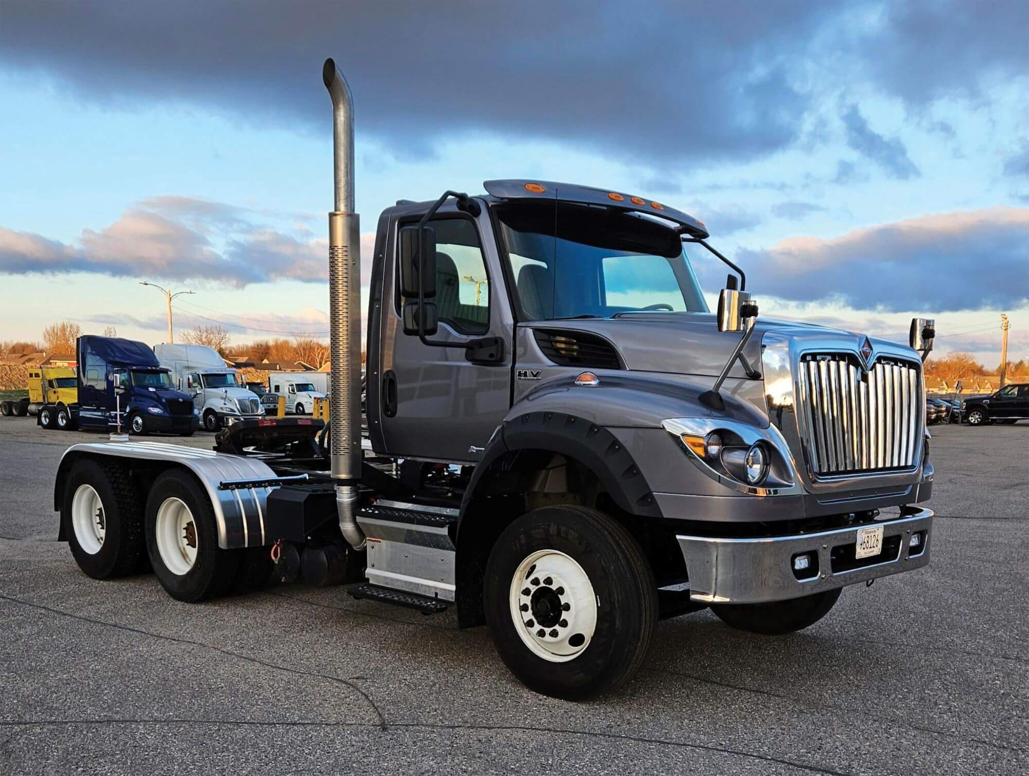 Grey Truck After