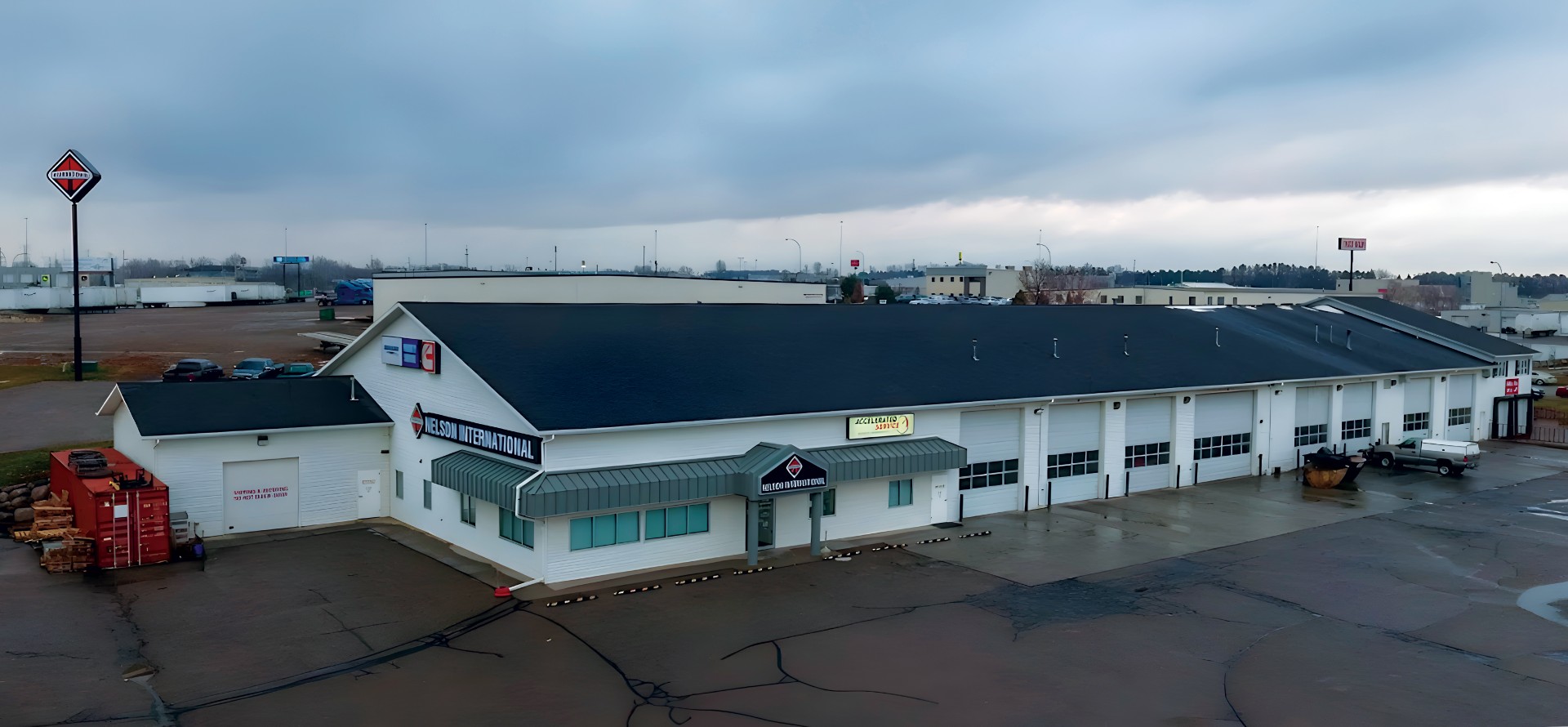 exterior of location