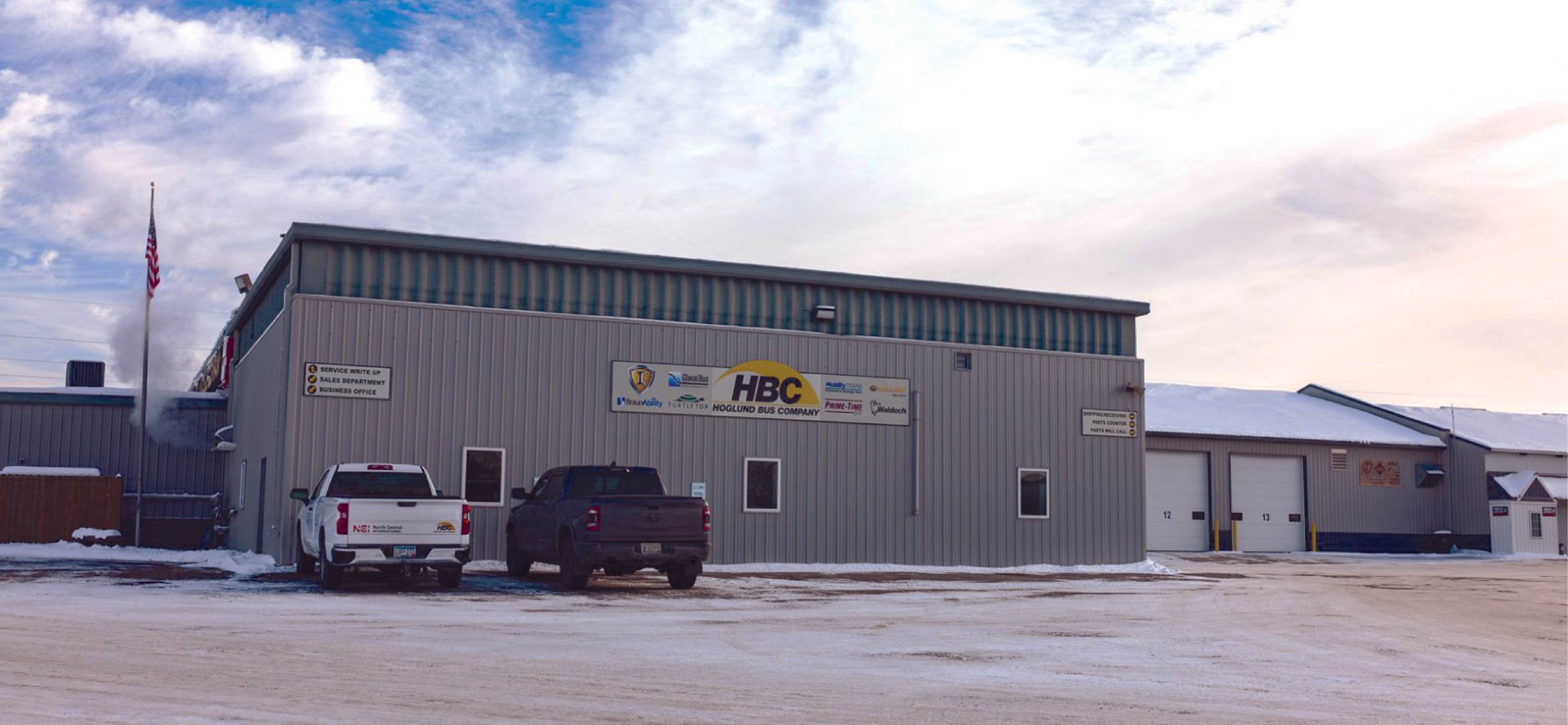 exterior of location