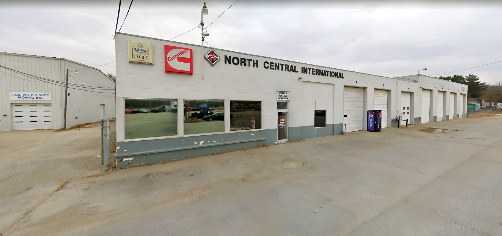 exterior of location